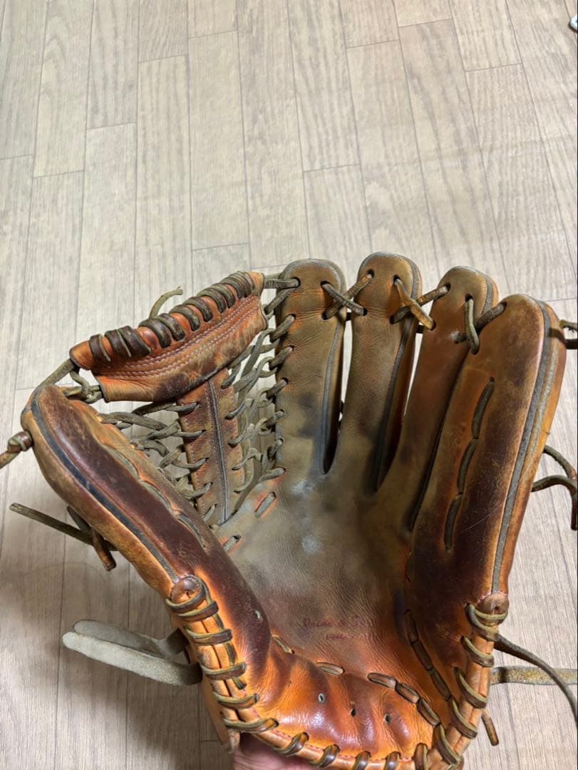 や*と様 ZETT プロステイタス 硬式外野手用野球グローブ ブラウン