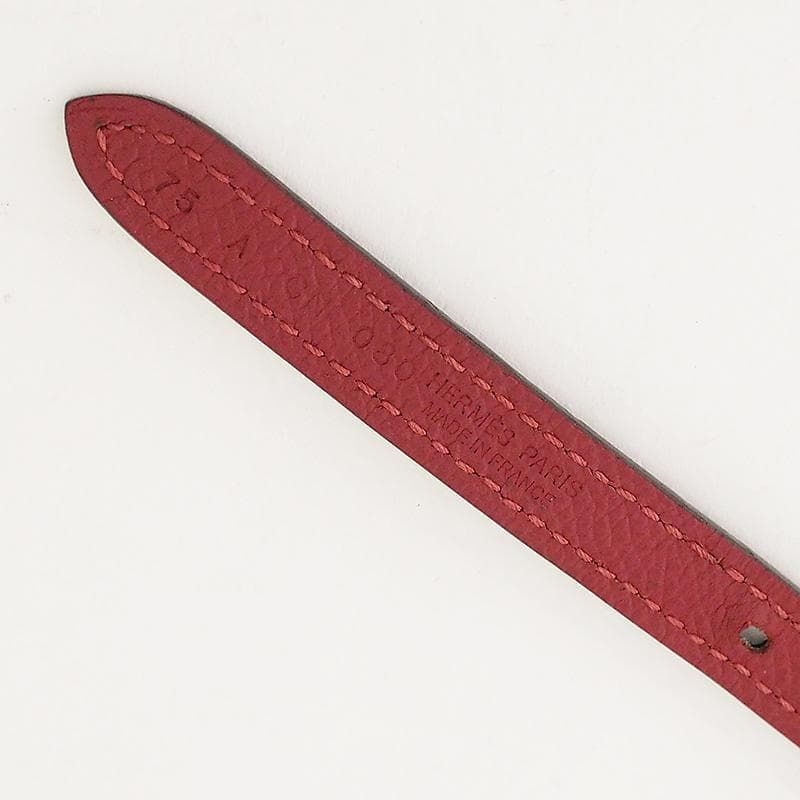 エルメス ロウリス ルリ リバーシブル ベルト #75 エバーカラー スイフト