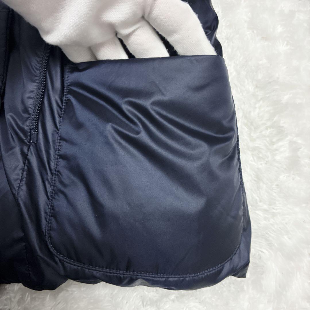 ユニクロ＋J ジルサンダー ウールPコート ダウンライナー付 3way ネイビー