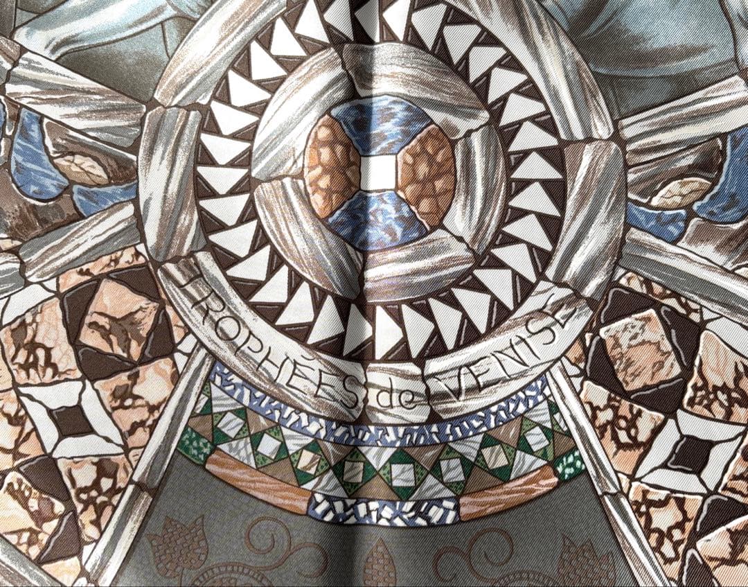 HERMES エルメス カレ90 スカーフ ヴェニスの勝利