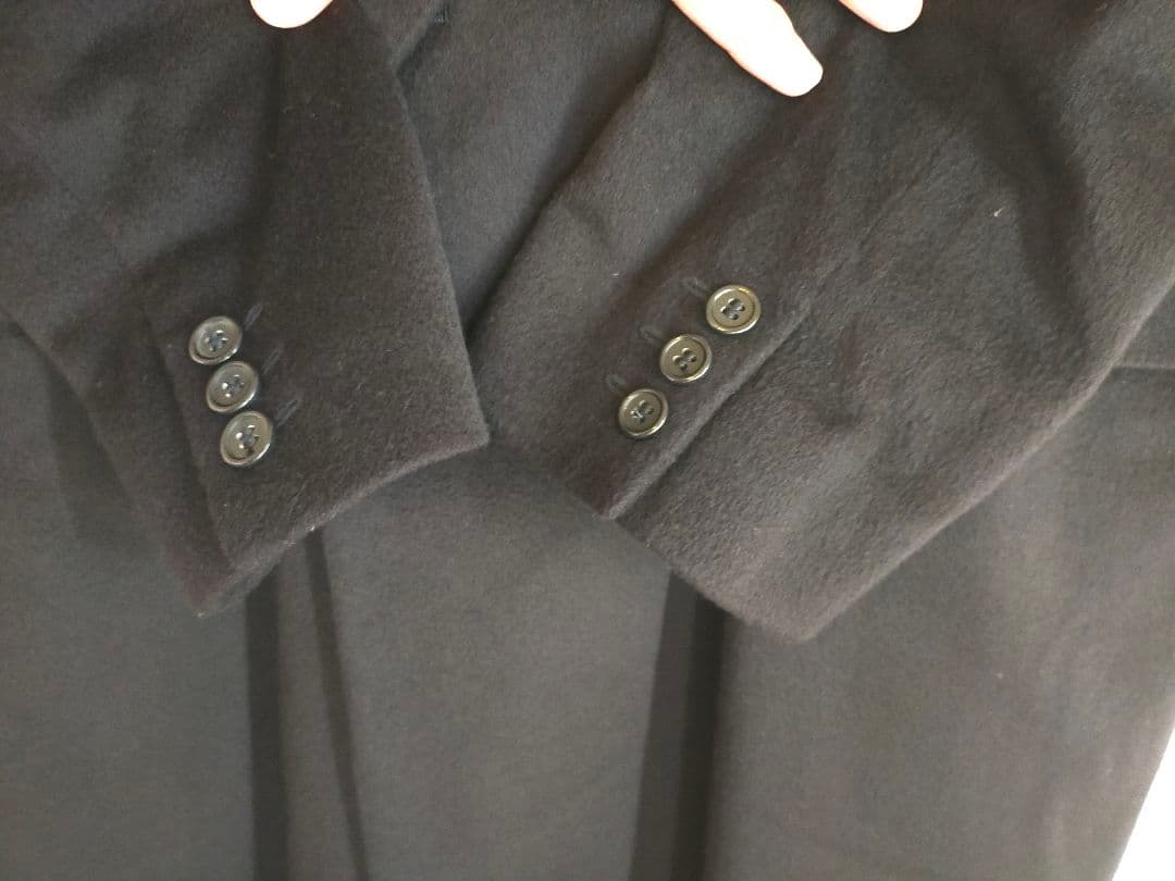 西牧Burberrys イギリス製 カシミア100%　チェスターコート