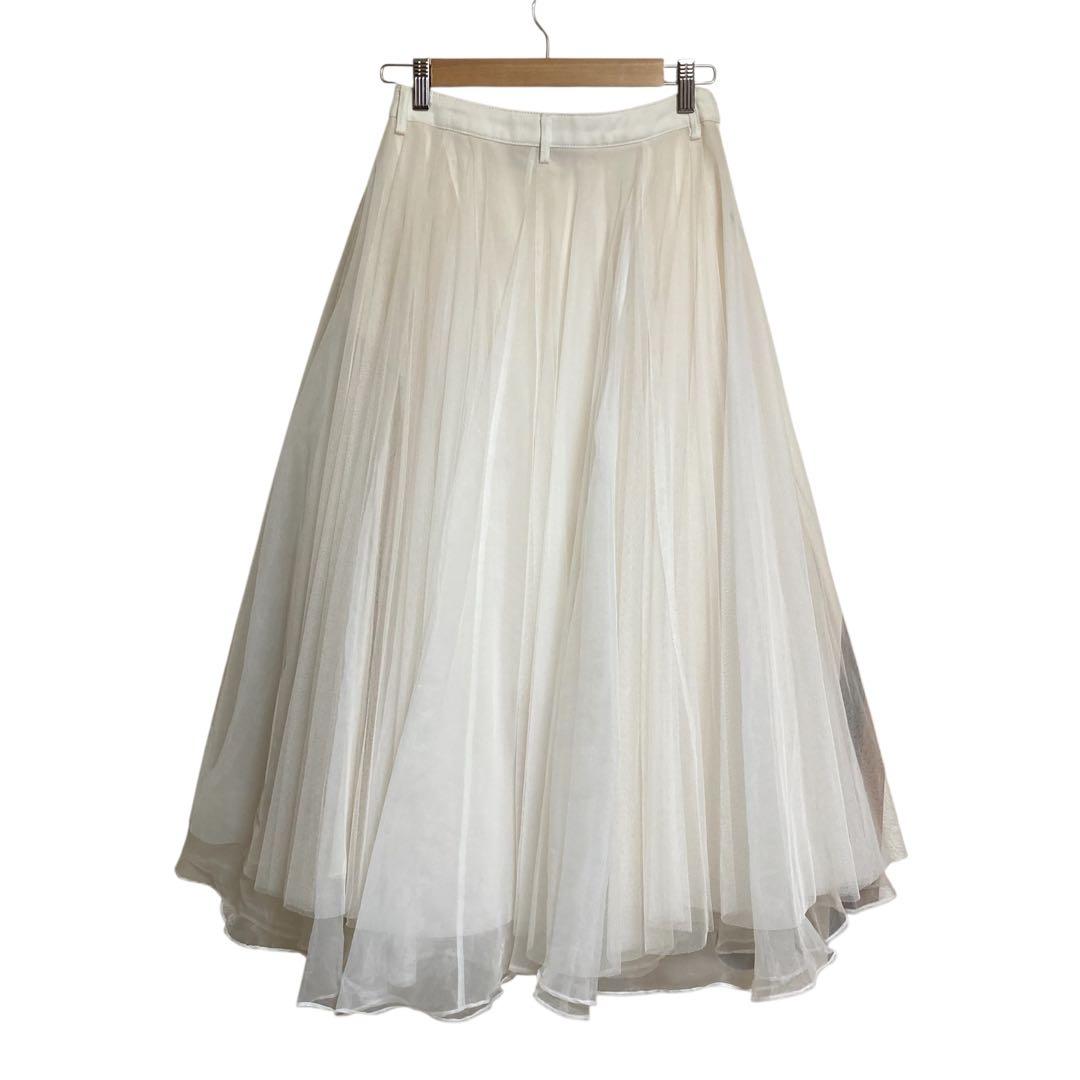 ラベルエチュード ベルヴィンテージ✨デニムドッキングボリュームチュールスカート