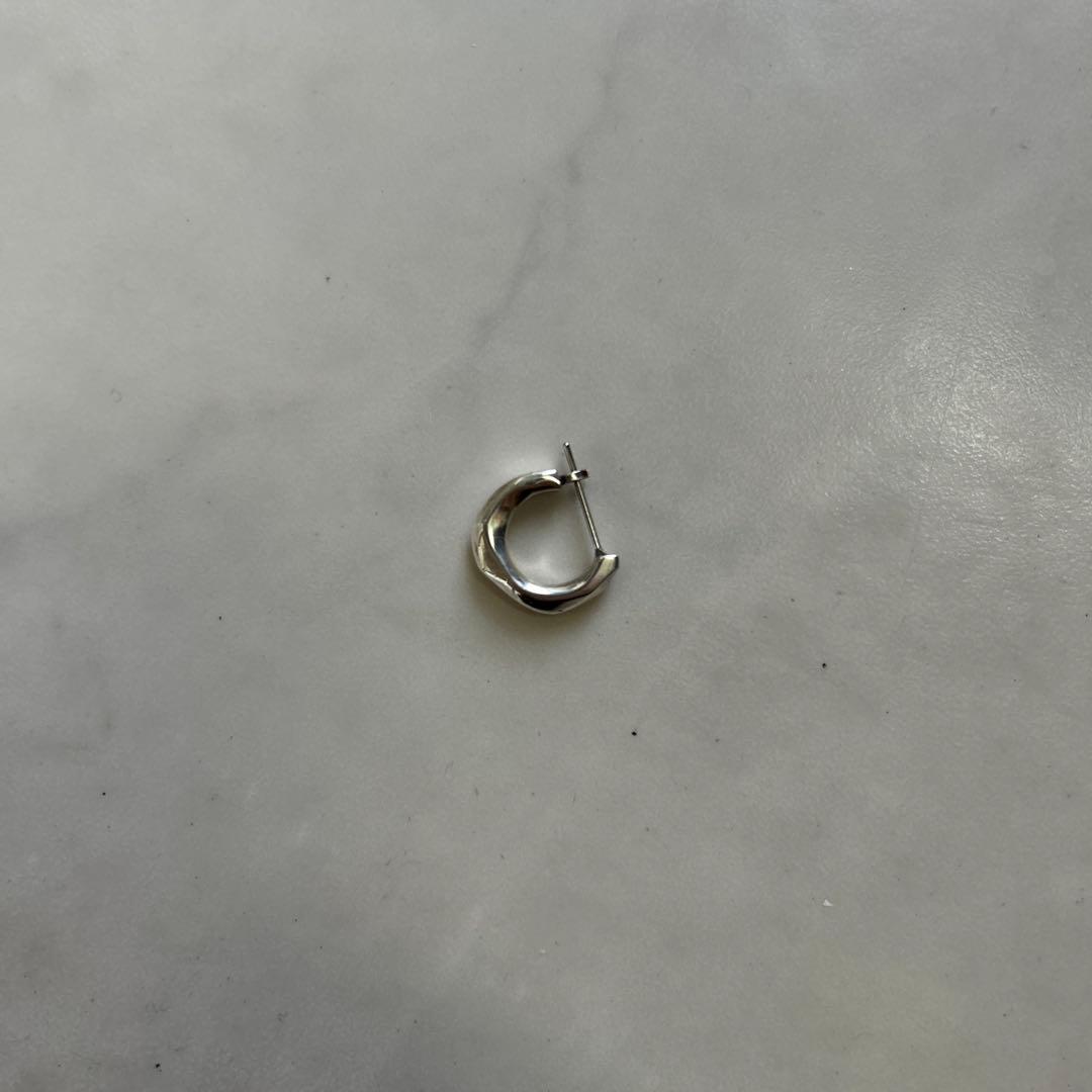 美品　GARNI Crockery Pierceフープピアス