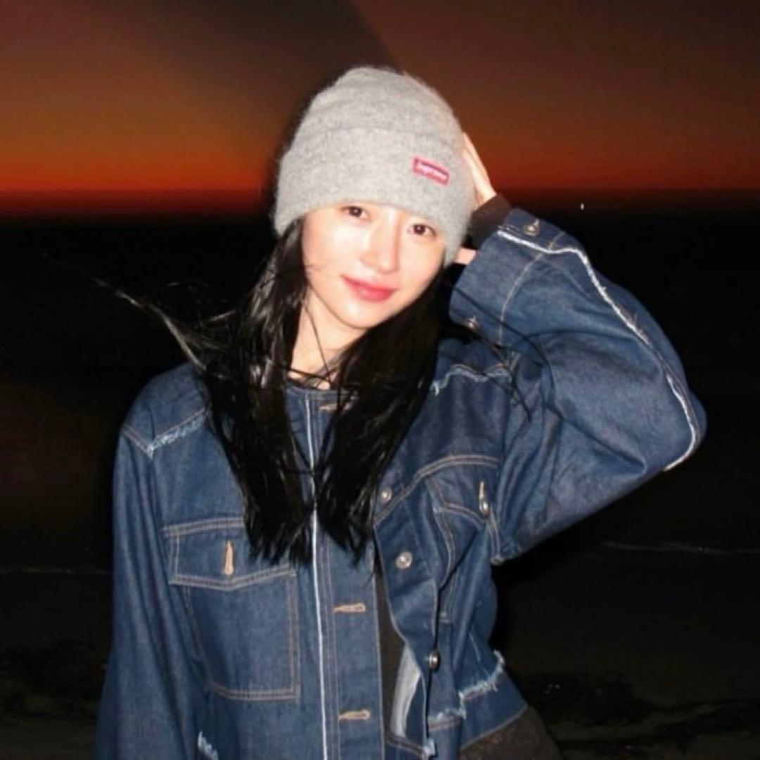 【新品】 Supreme Mohair Beanie 紫