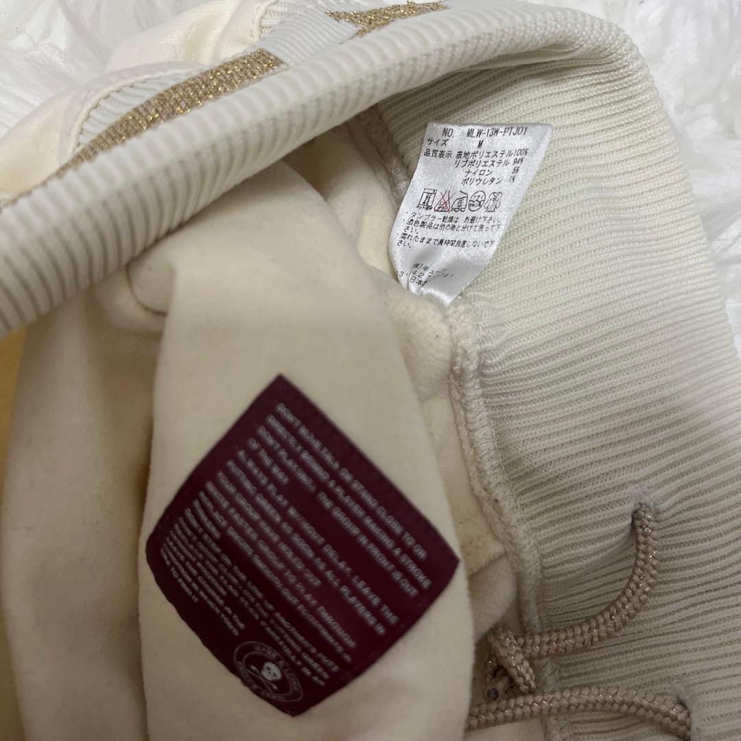 MARK&LONA マークアンドロナ ゴルフ 総柄 パンツ ジャージ ロゴ