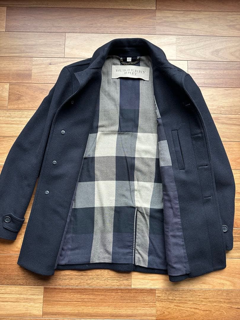 週間SALE‼️バーバリーブリットウールカシミヤ混合 ステンカラーコート