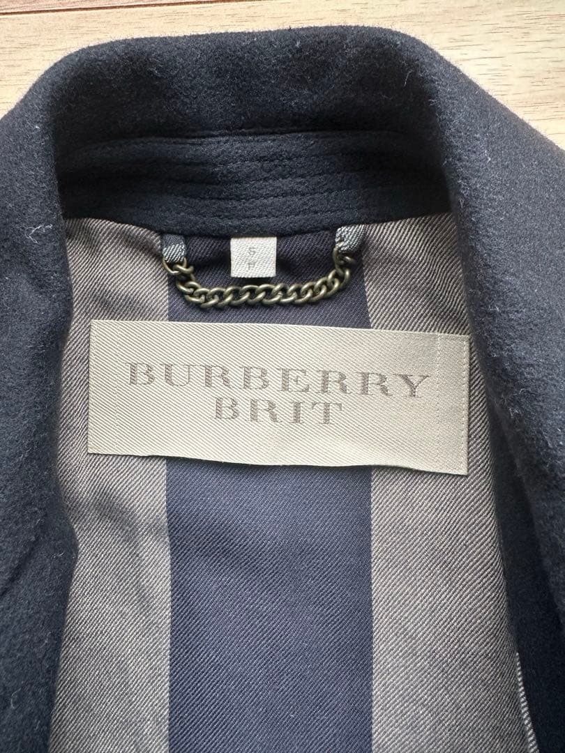 週間SALE‼️バーバリーブリットウールカシミヤ混合 ステンカラーコート