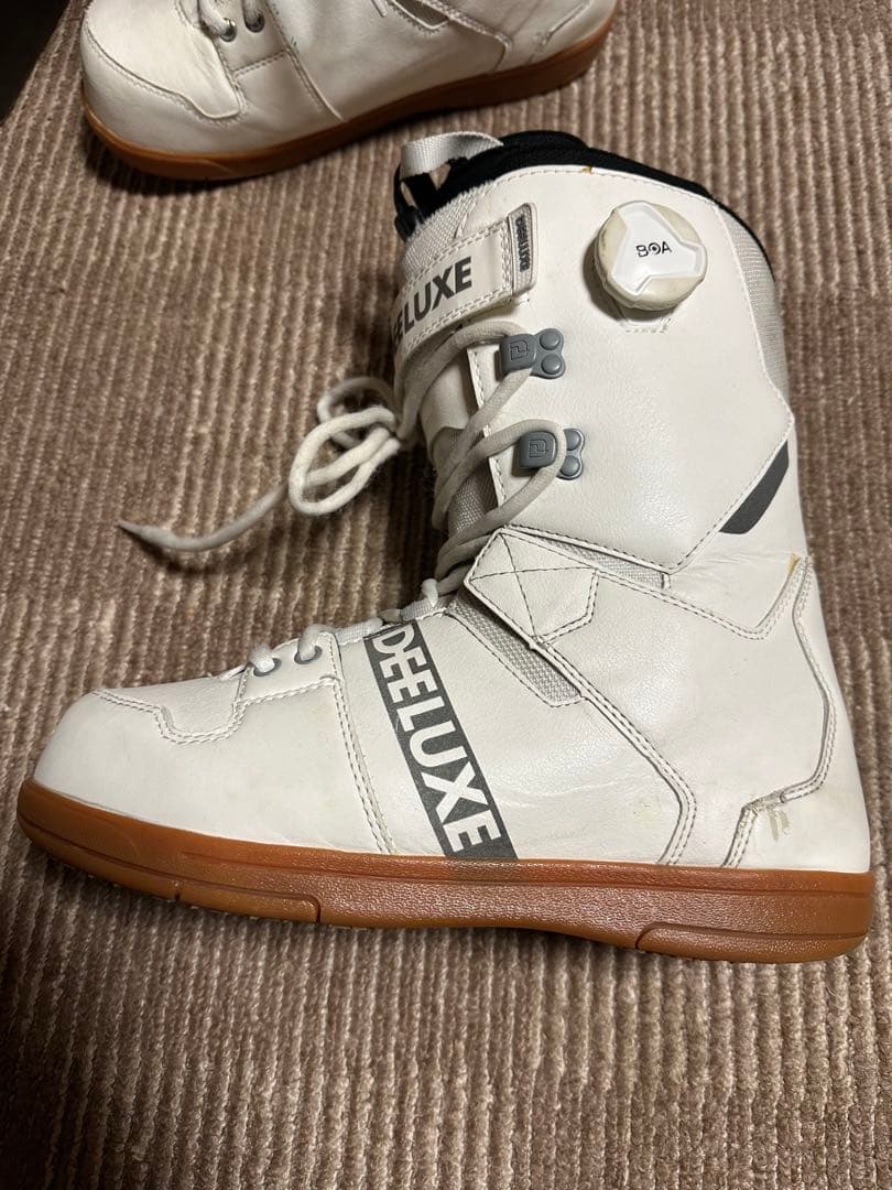 ディーラックス　DNA ブーツ　チームホワイト27.5
