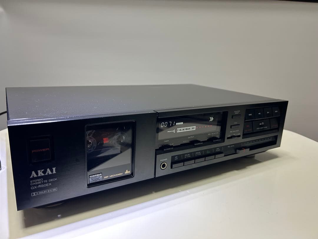 AKAI カセットデッキ GX-R60EX【動作品】