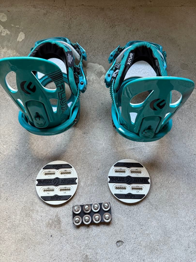 FLUX スノーボード ビンディング ティール