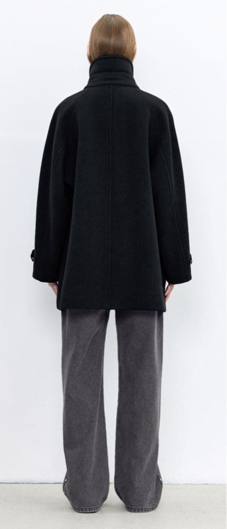 最終価格 INSILENCE COAT BLACK S コート　Sサイズ
