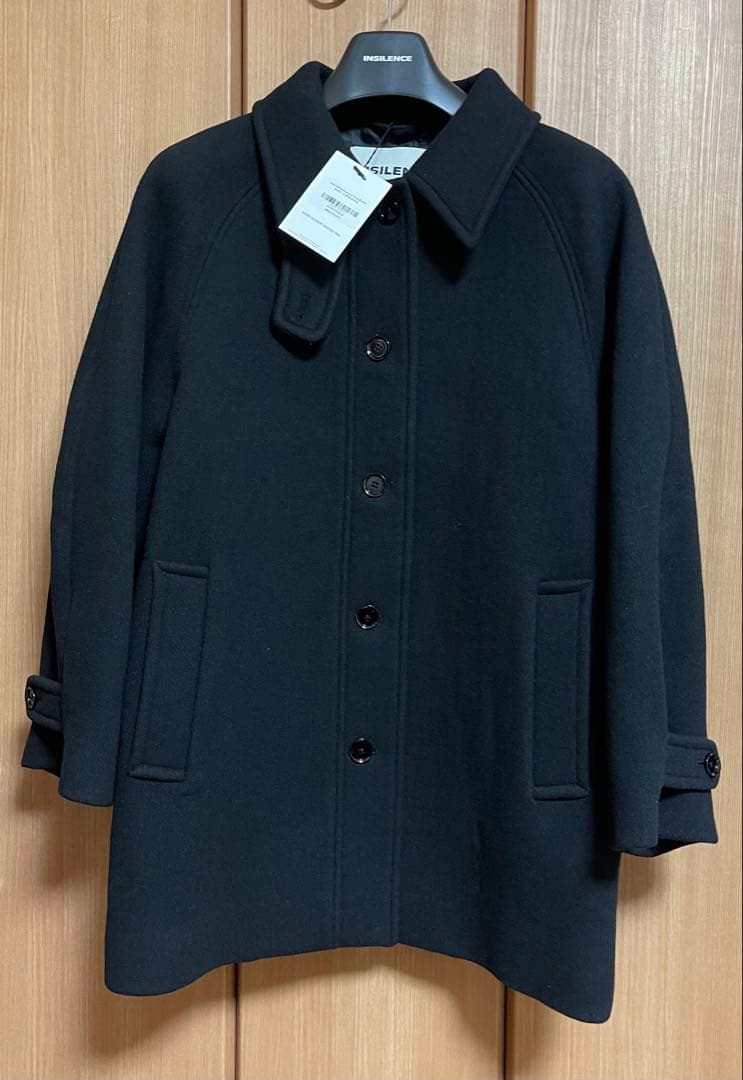 最終価格 INSILENCE COAT BLACK S コート　Sサイズ