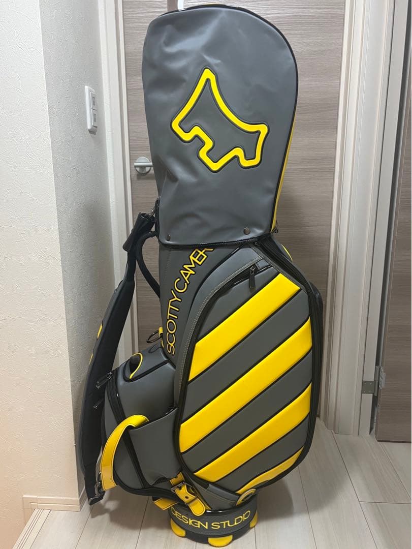 スコッティキャメロン⭐️キャディバッグ コーションストライプ