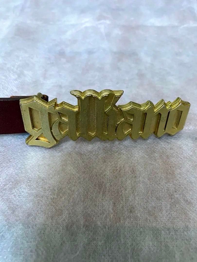 希少 galliano JOHN GALLIANO ガリアーノ ロゴベルト 85