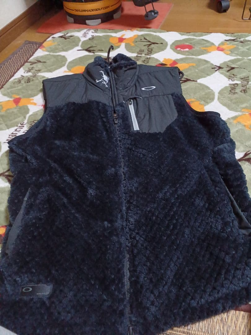 Oakley Skull Boa Fleece Vest XL ブラックアウト