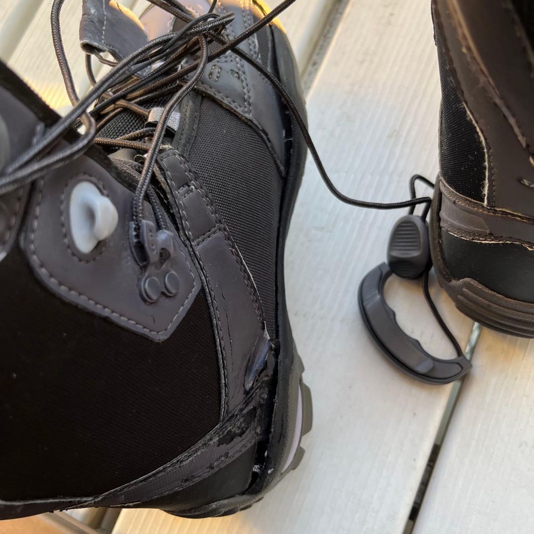 訳あり　破格　女性用スノーボードブーツ autofit2D 黒/グレー