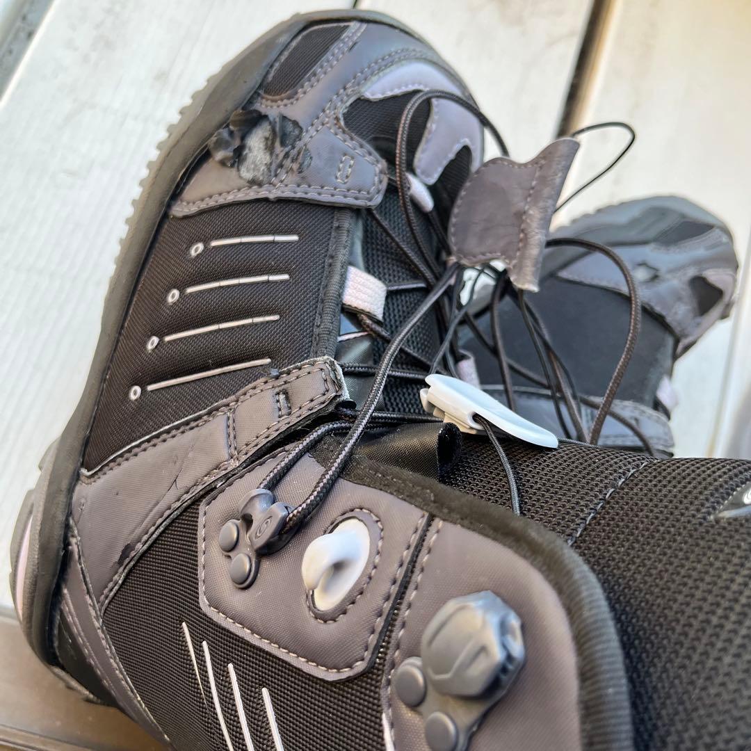 訳あり　破格　女性用スノーボードブーツ autofit2D 黒/グレー