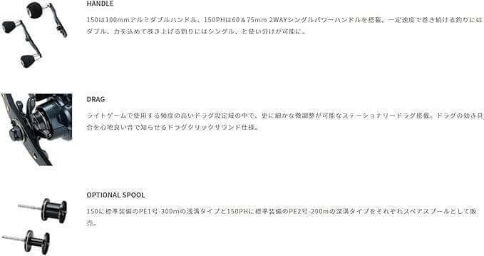 テイルウォーク ELAN SW DENDO エラン SW 電動 150