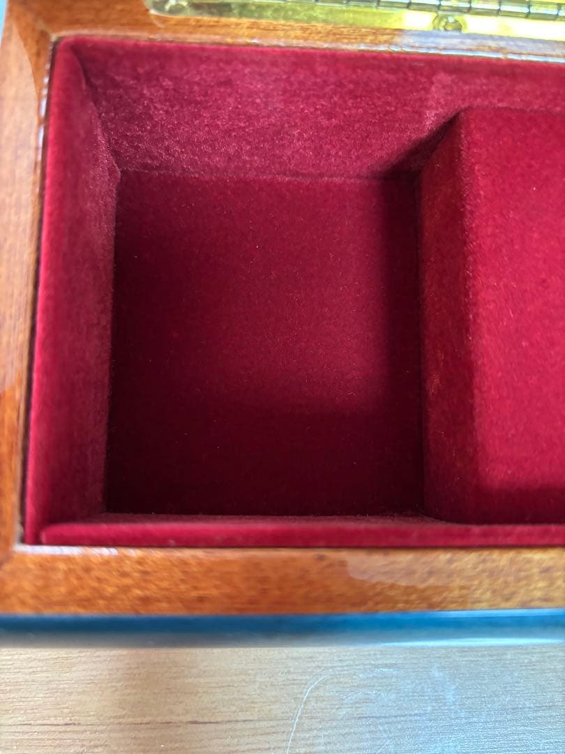 sale❣️未使用ビンテージ イタリア製象嵌細工オルゴールMARIORITA動作品