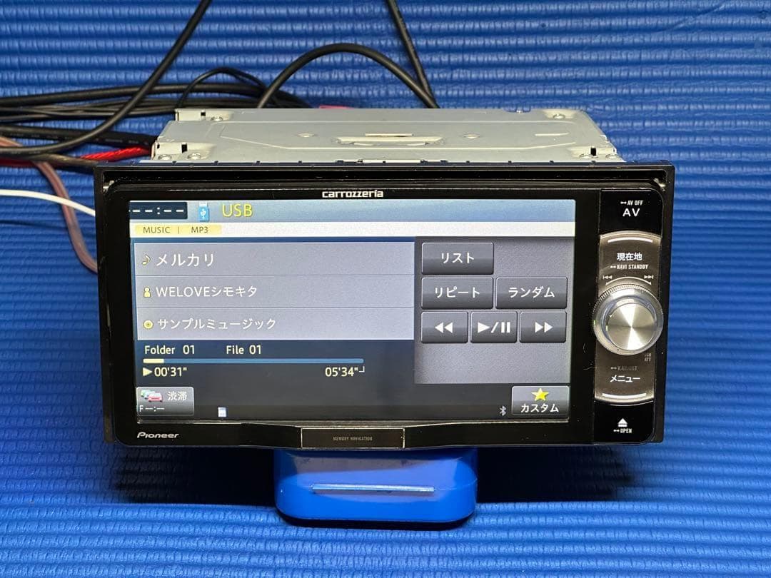 2025年　楽ナビ　AVIC-RW09 HDMI/フルセグ/Bluetooth