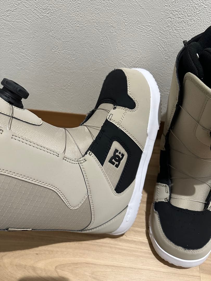 DC BOA スノーボードブーツ ベージュ/ブラック