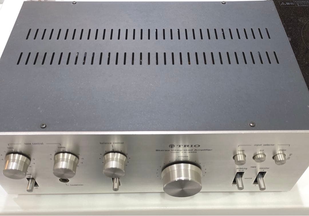 TRIO プリメインアンプ KA-3300 動作品トリオ - メルカリ