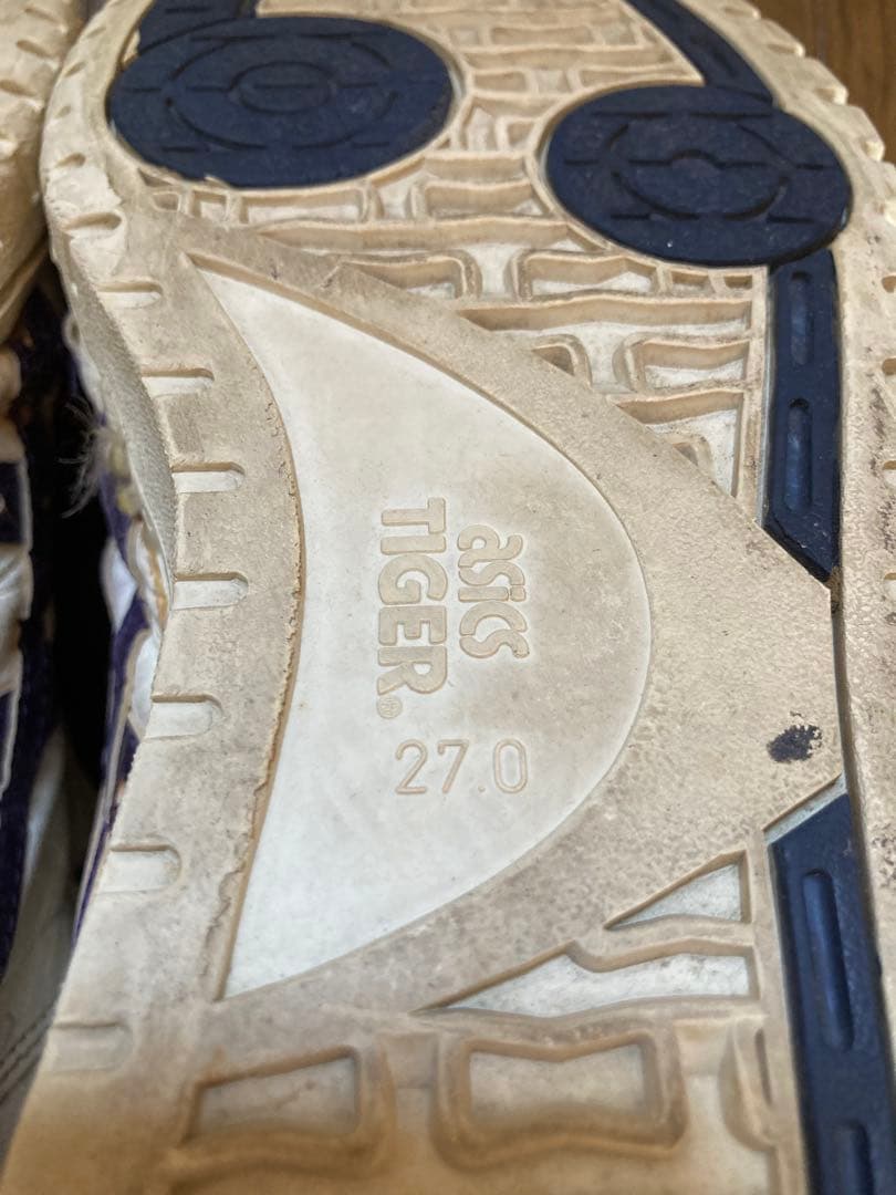 asics TIGER アシックス ファブレ ポイントゲッター L パープル