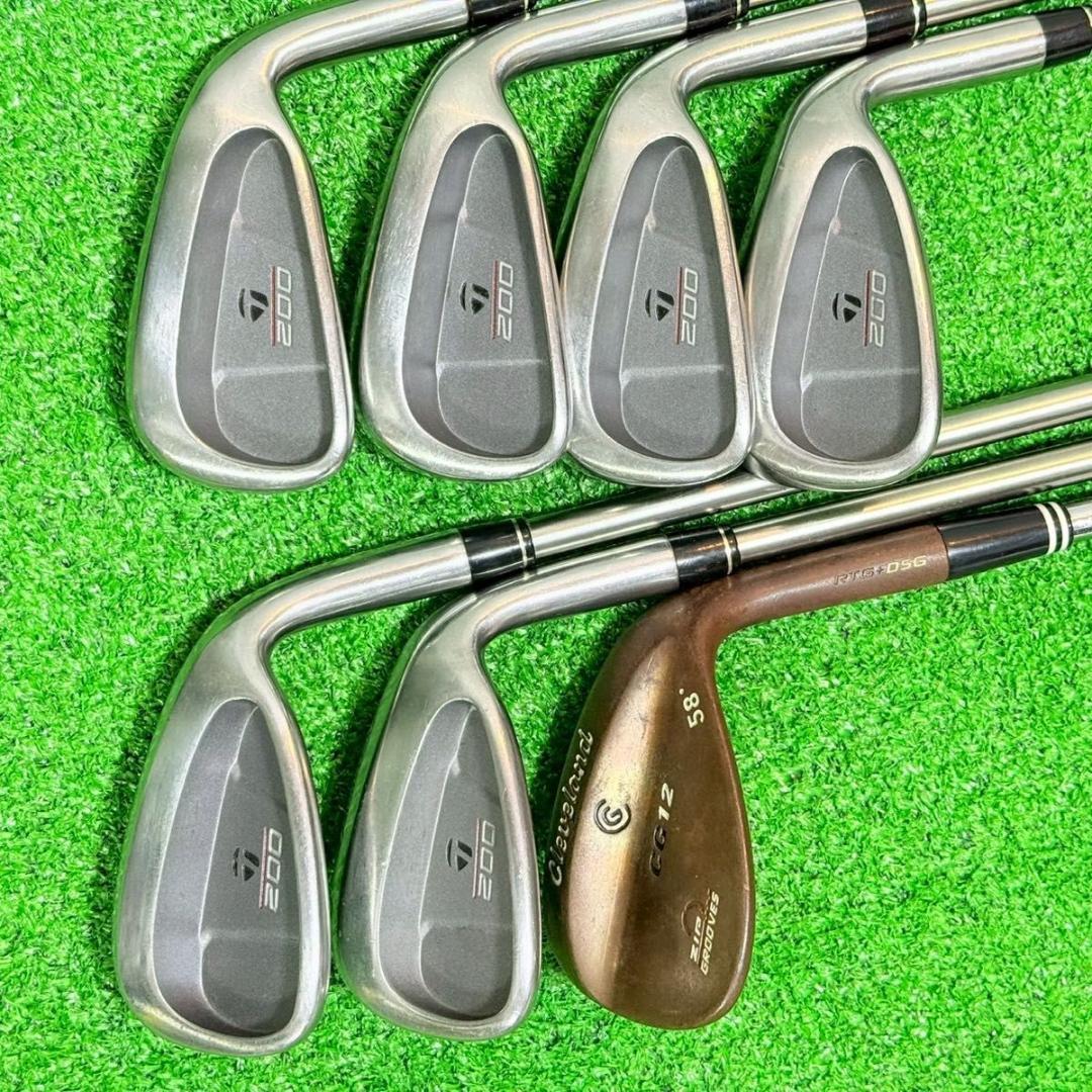 TaylorMade メンズゴルフクラブセット 11本 S キャディバッグ付