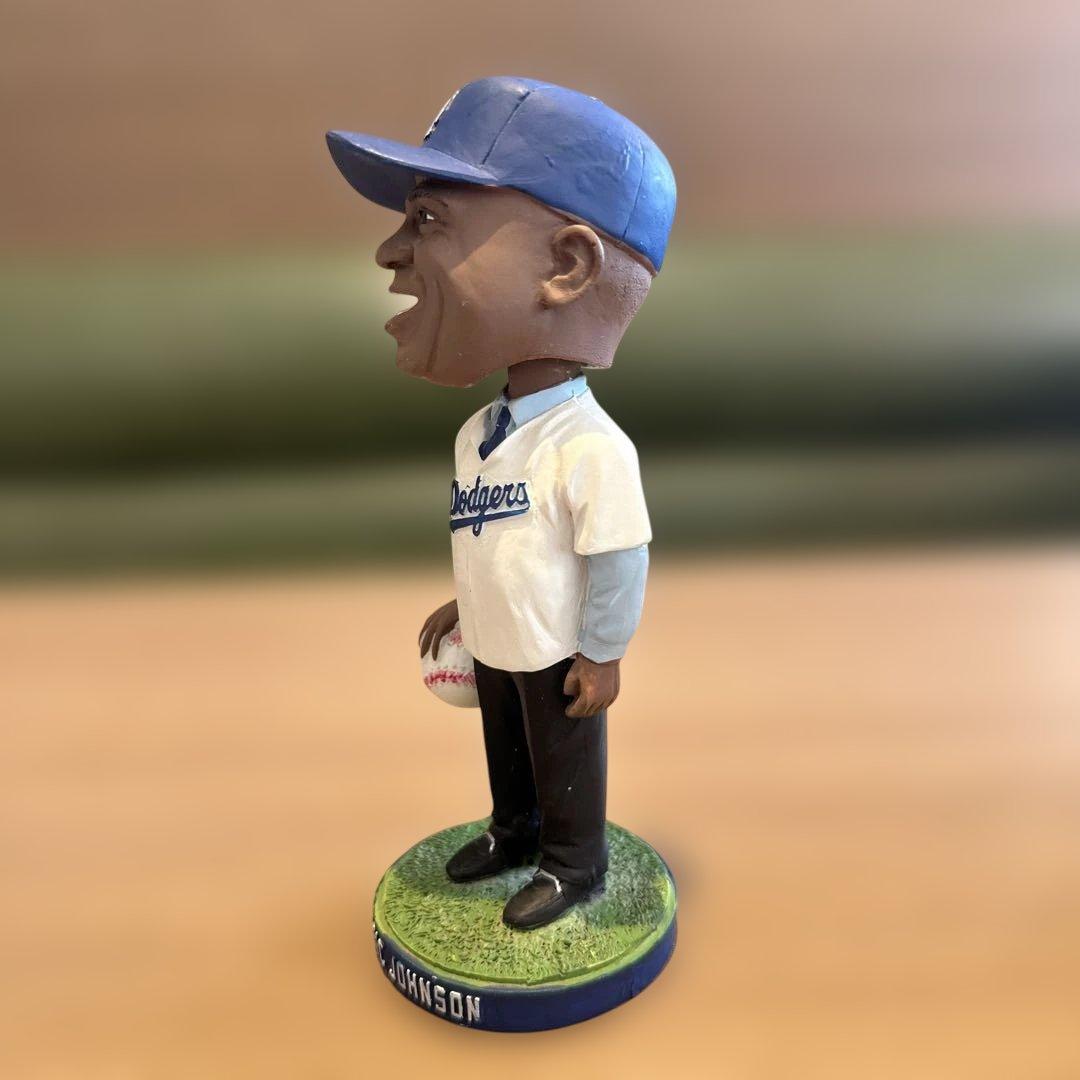 ロサンゼルス・ドジャース マジック・ジョンソン ボブルヘッド 配布品 箱無し美品