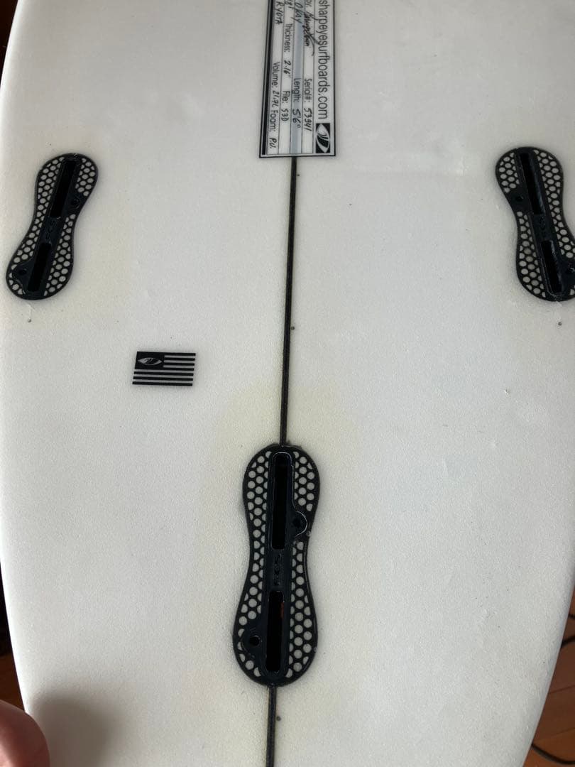 でぽるた〜れ　シャープアイ　OKAY 5'6 21.7L 湘南手渡し