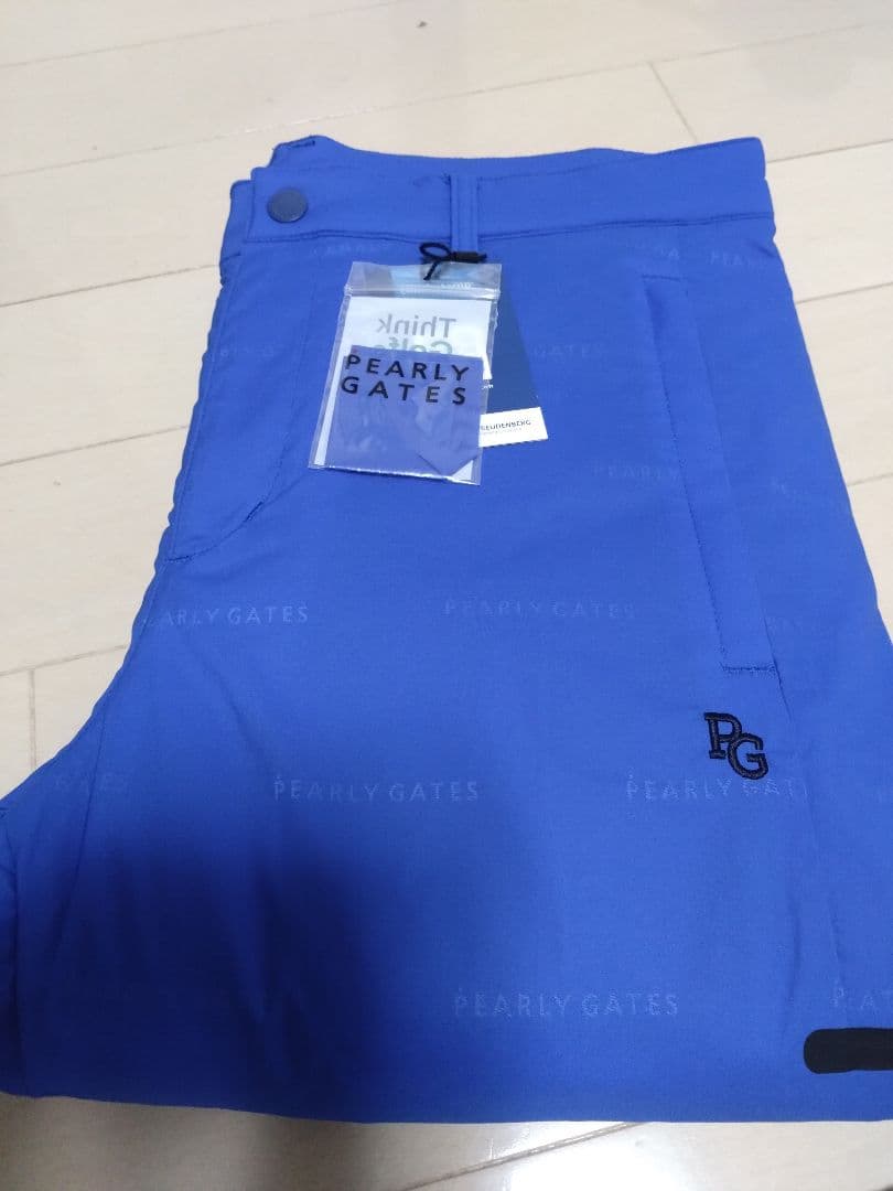 PEARLY GATES ゴルフパンツ 青