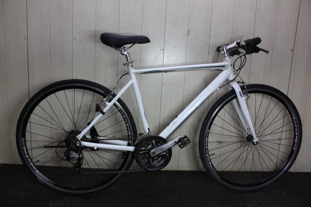 PRECISION SPORT アルミ 24速 510mm クロスバイク 白