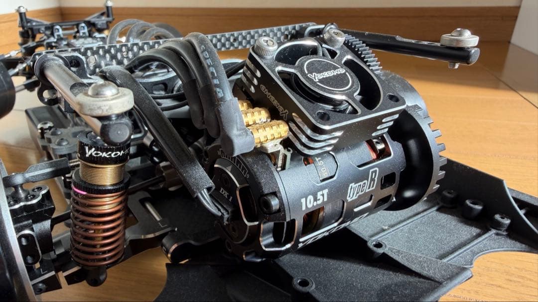 ヨコモ YD-2 RX メカ付き美品 未塗装RX-7ボディ&エアロキット小物付属