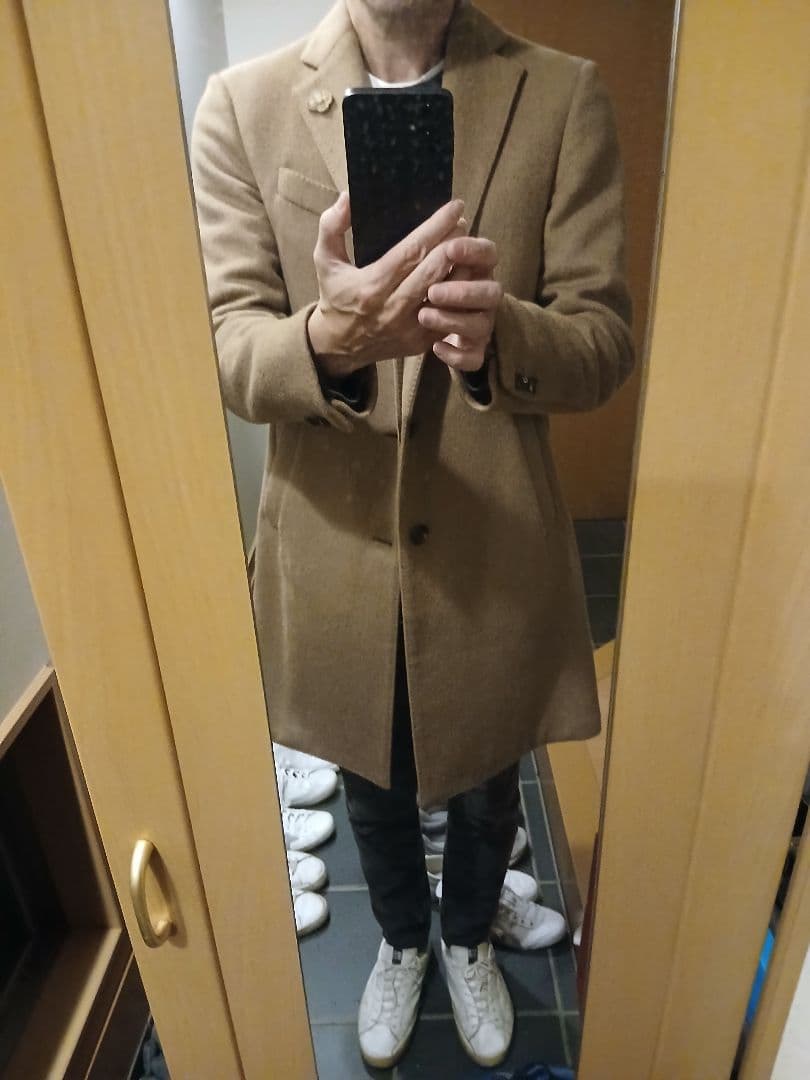 【美品 】LARDINI ラルディーニ チェスターコート サイズ48