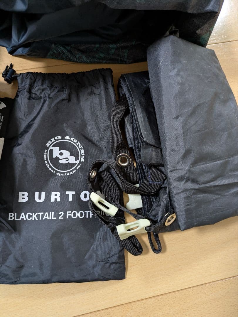 BURTON Big Agnes Blacktail2 グランドシート付