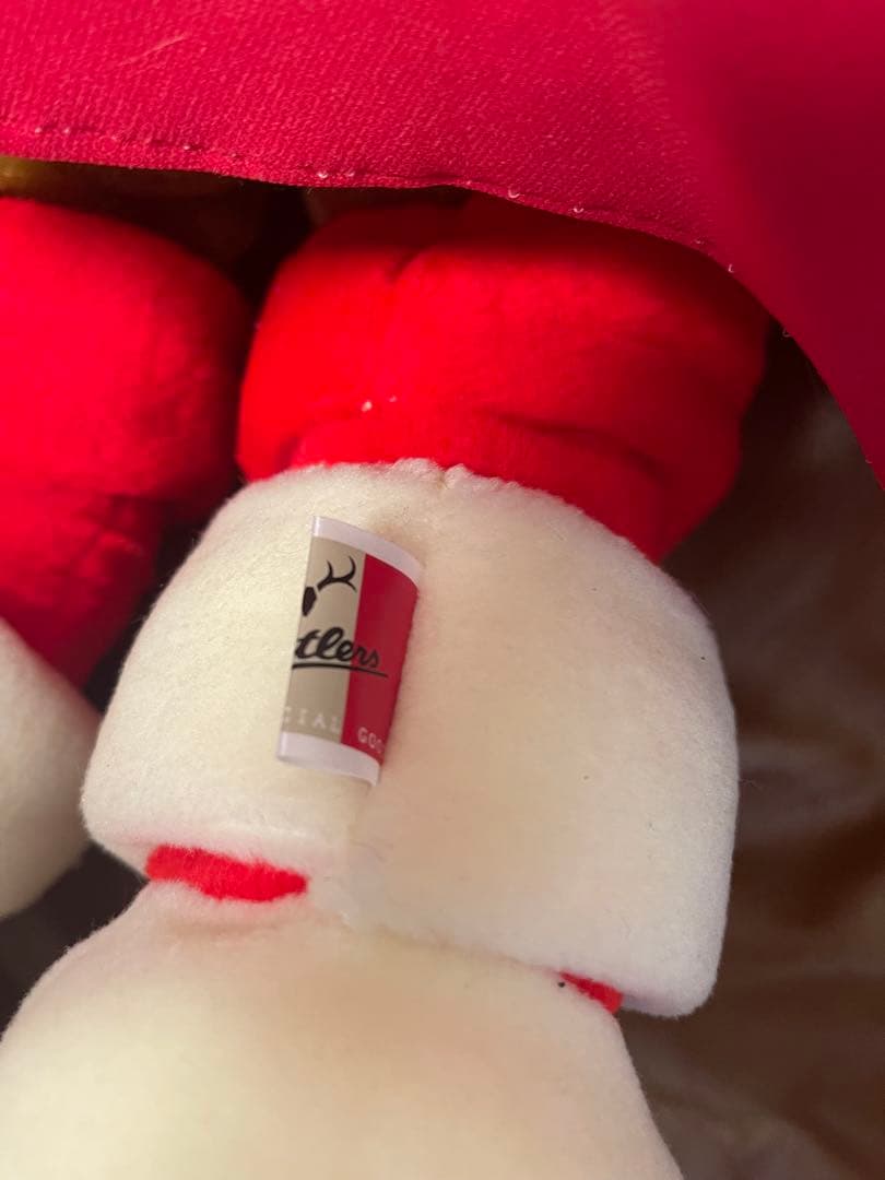 鹿島アントラーズ　しかお&しかこ特大ぬいぐるみセット