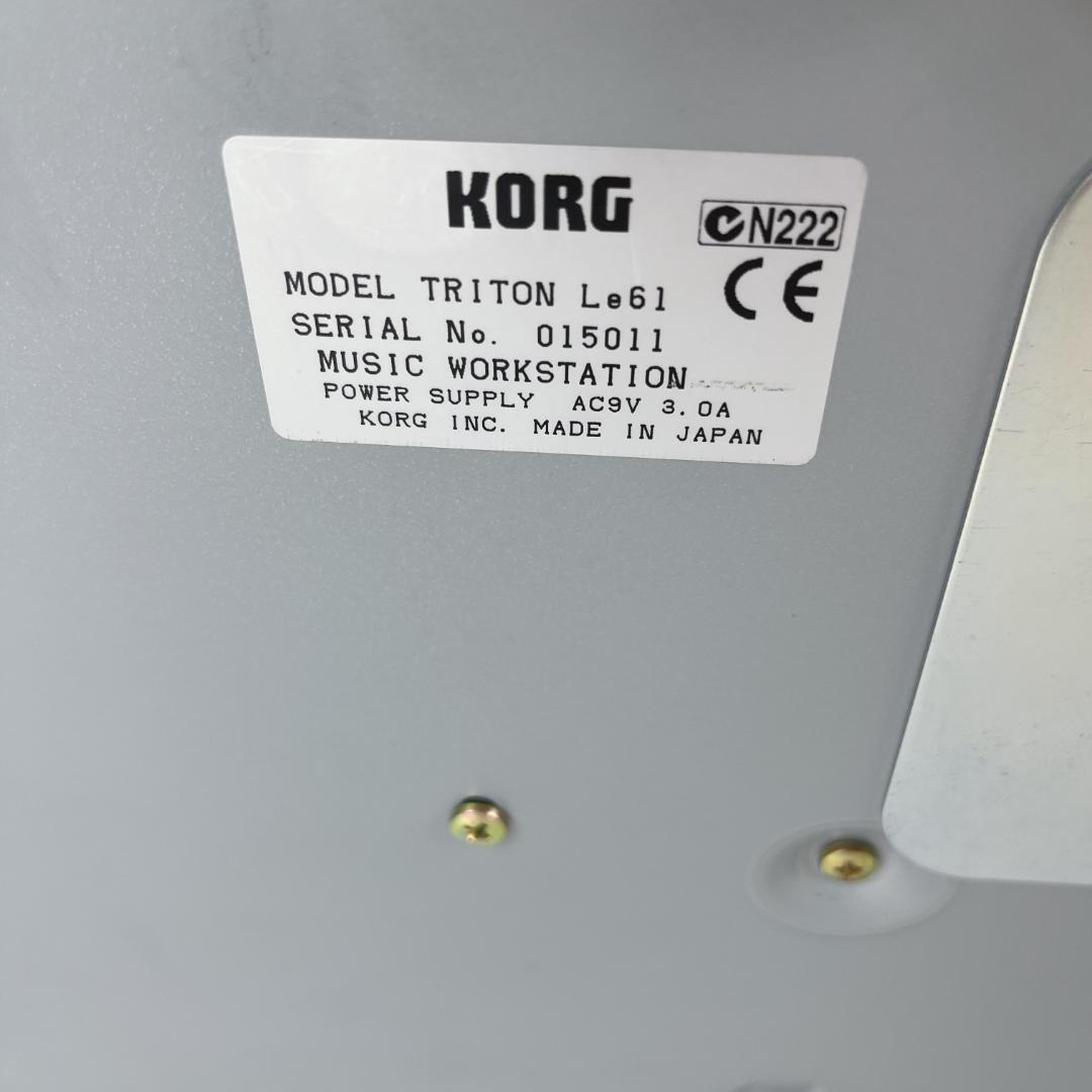 美品☘️ KORG コルグ TRITON Le シンセサイザー