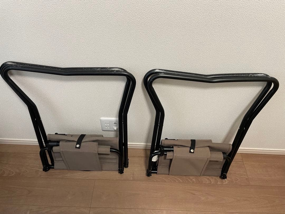 【スノーピーク FDチェアワイドグレー2脚セット】