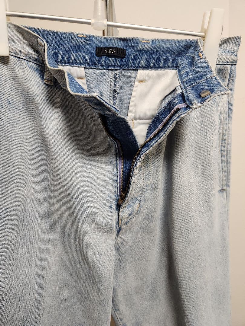 パンツ YLEVE 13.5oz DENIM TROUSERS ICE INDIGO
