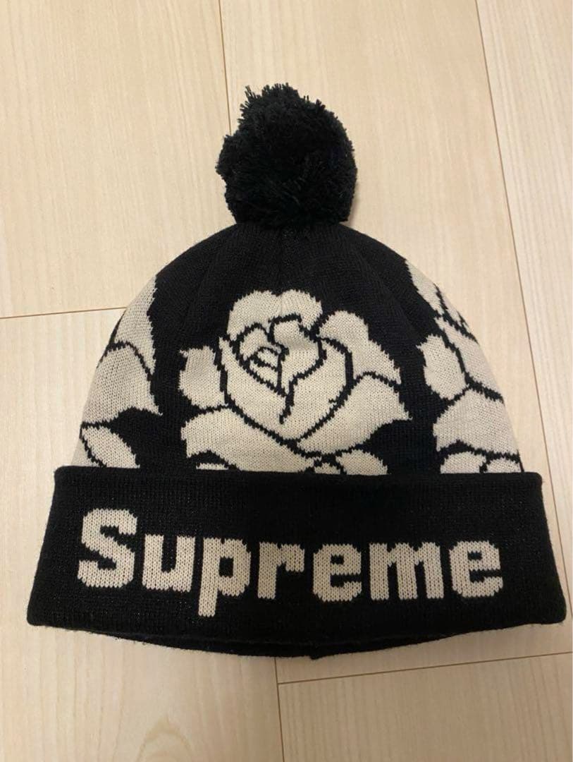 Supreme Rose Beanie シュプリームボンボンニット帽