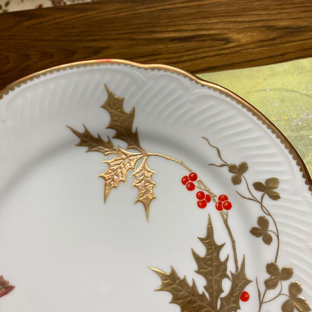 リチャードジノリ　サヴォイア家　森の果実　デザートプレート