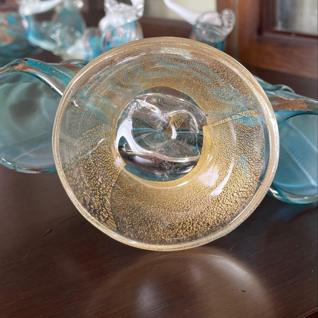 ムラーノガラスNewArte90 ヴェネチアンガラス　ペアダンサー置物イタリー