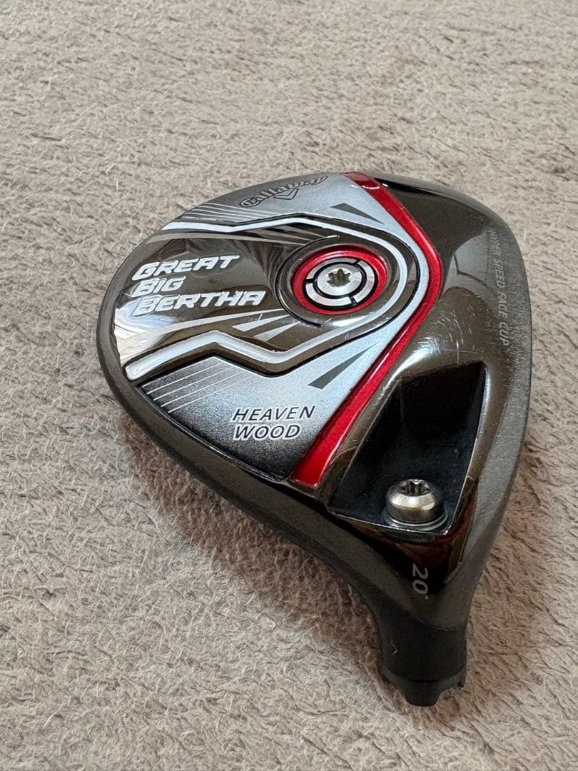 レアセット！キャロウェイグレートビックバーサ1.3.5.7番ヘッドセット