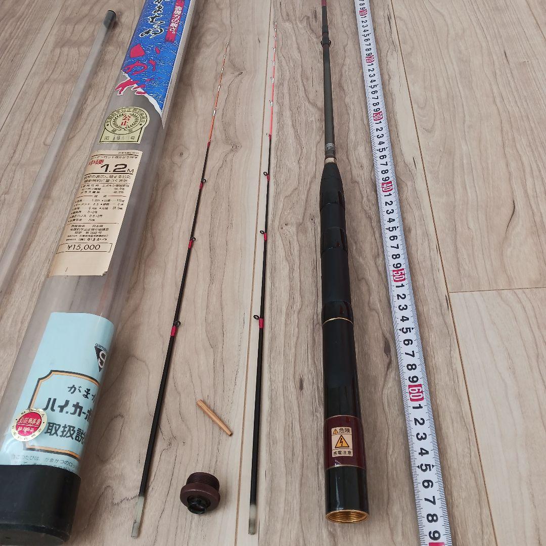 がまちぬ　いかだ　中硬　1.2　適正ハリス　0.8〜2.0号