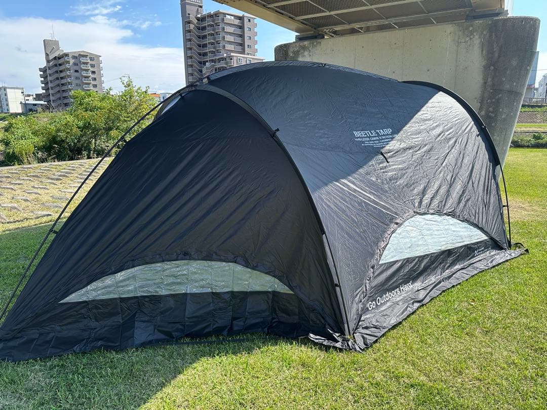 CAMBIL ケムビル ビートルタープ TPUウインドウ付 ブラック