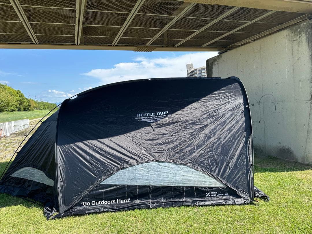 CAMBIL ケムビル ビートルタープ TPUウインドウ付 ブラック