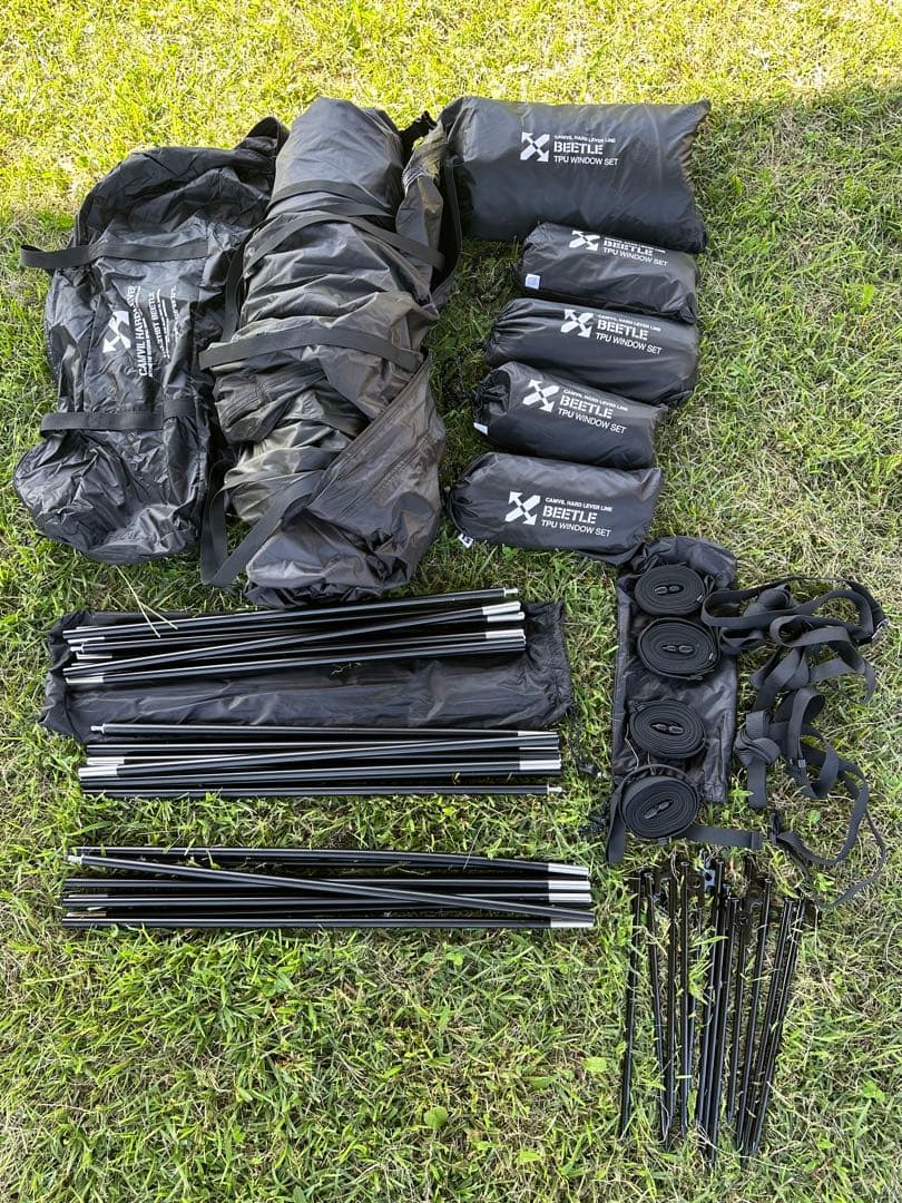 CAMBIL ケムビル ビートルタープ TPUウインドウ付 ブラック