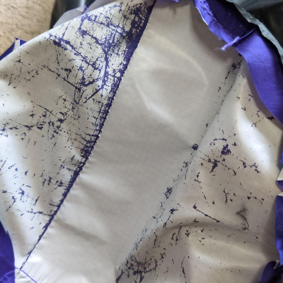 NANGA オーロラライト　350 M マミー型　ナイロン　寝袋　紫　黒