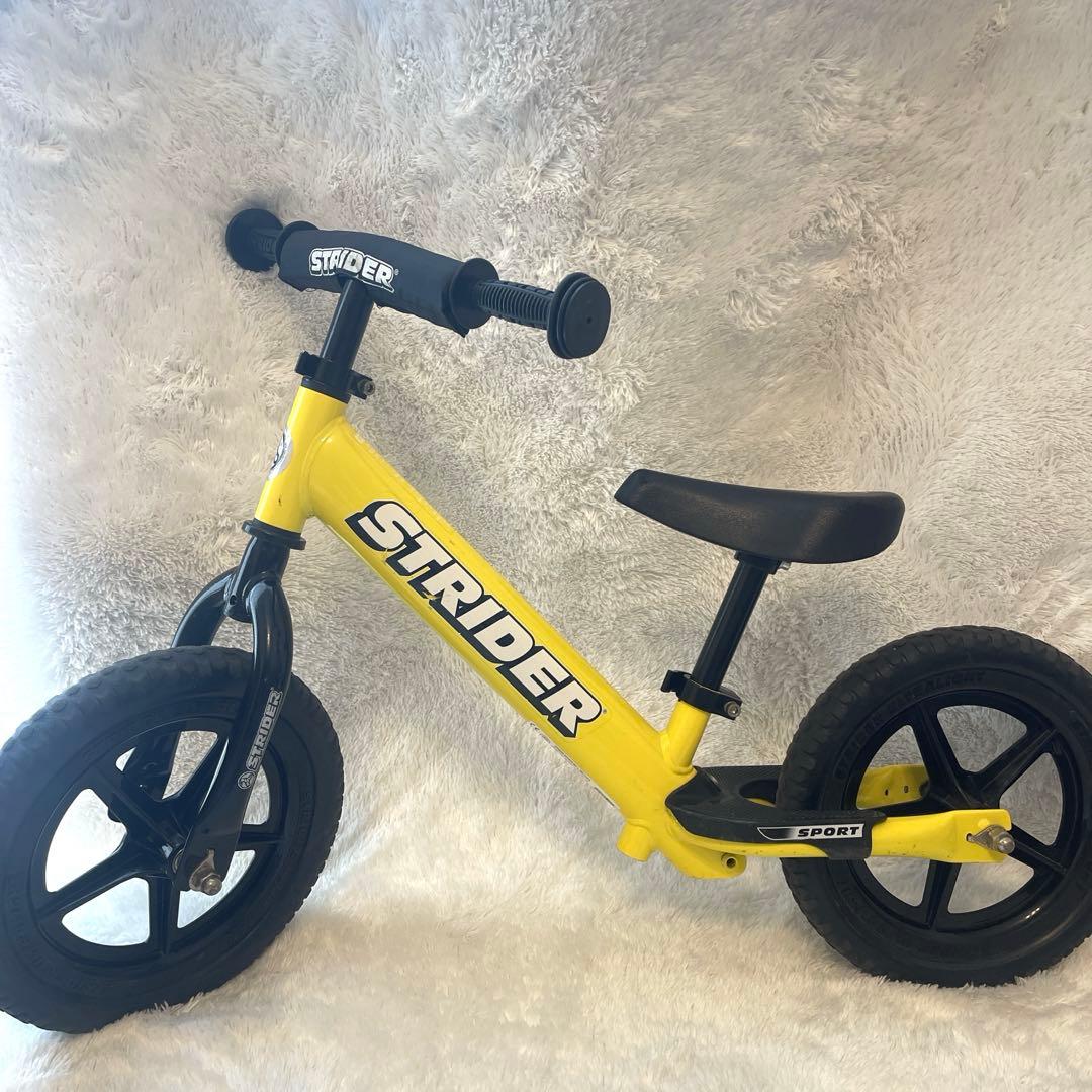 ストライダースポーツ バランスバイク 12インチ イエロー STRIDER