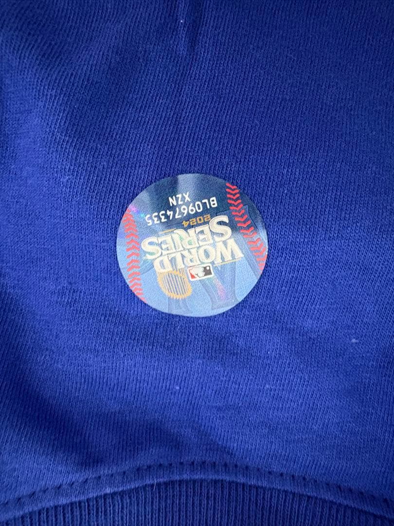 LA購入　Lサイズ　ドジャース2024ワールドシリーズチャンピオン　シャツ